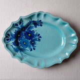 Serving Platter (M) Fioraccio in Blue and Tiffany