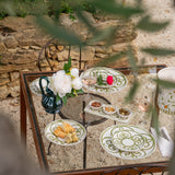 Antique decorative Vase in Metallic Green